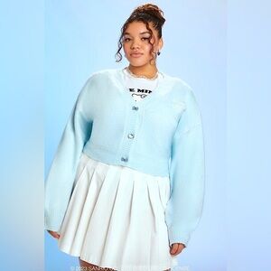 NWT-Plus Size Hello Kitty Cardigan Sweater